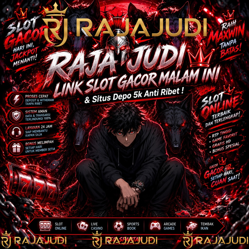 RAJAJUDI ♨️ Link Slot Gacor Malam ini & Situs Depo 5k Anti Ribet !